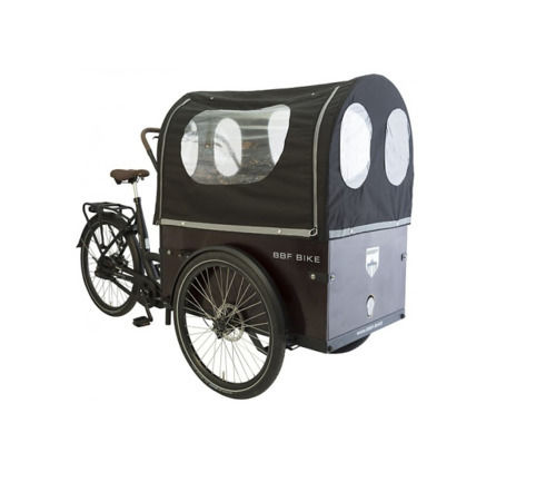 BBF Elektro-Dreirad/Lastenrad für max. 4 Kinder, Nuvinci Automatikschaltung